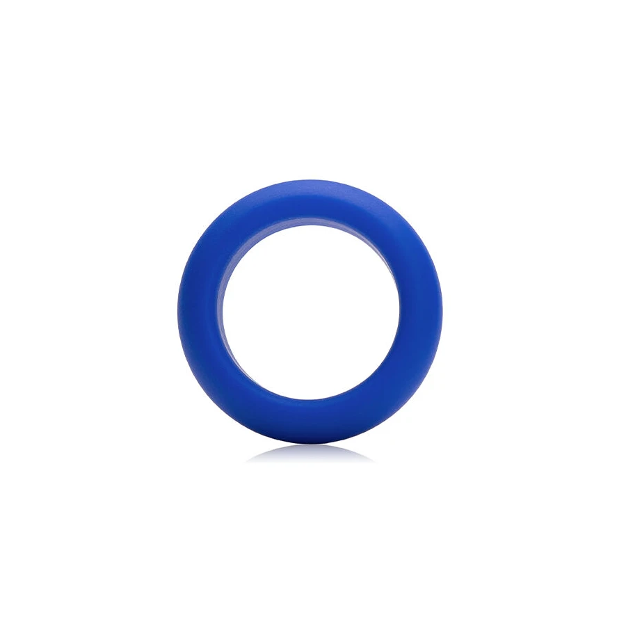 JE JOUE - ANELLO IN SILICONE BLU STRANGOLAMENTO MINIMO